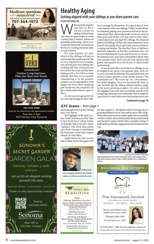 Kenwood Press August 15, 2026